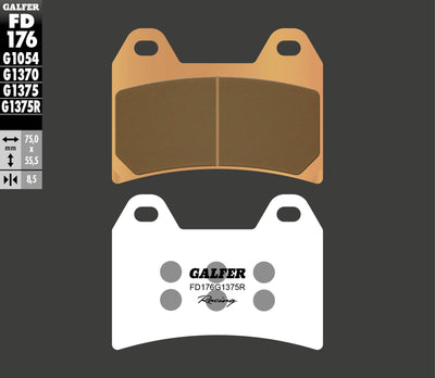 Galfer bremsbelag fd176 brake pad fd176 g1375r sintered metal