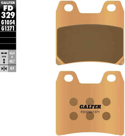 Pastiglie freno Galfer fd329 pastiglia freno fd329 g1371 sint.metal street