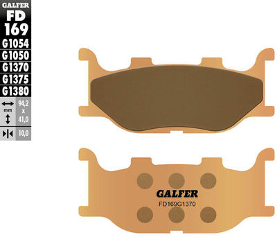 Pastiglie freno Galfer fd169 pastiglia freno fd169 g1370 metallo sinterizzato