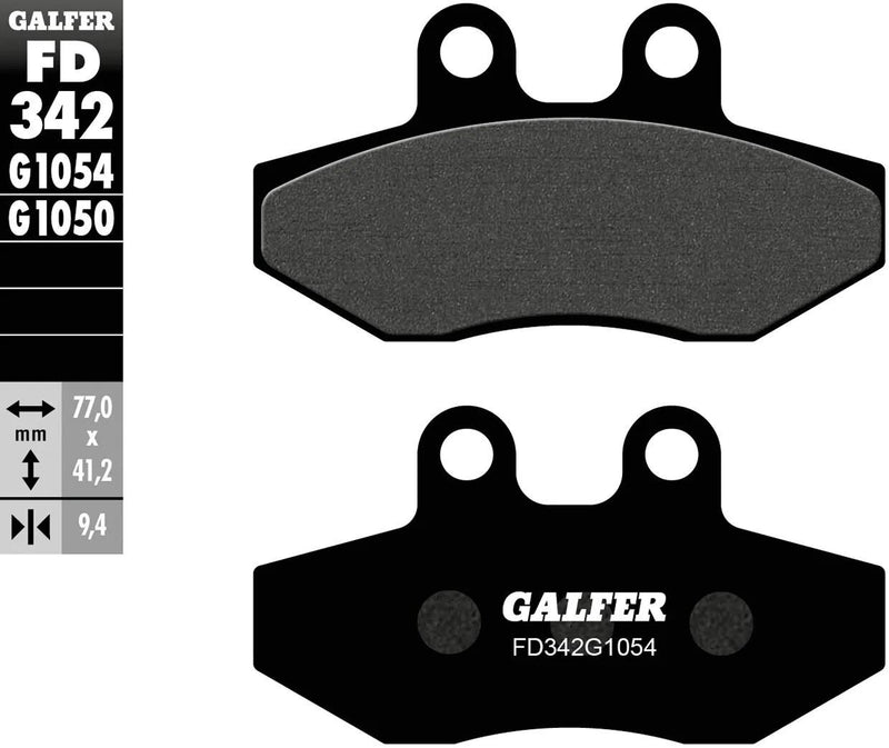 Pastillas de freno Galfer FD342 pastilla de freno FD342 G1054 orgánica estándar