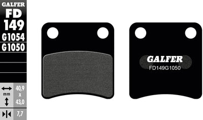 Pastiglie freno Galfer fd149 brake pad fd149 g1050 organiche
