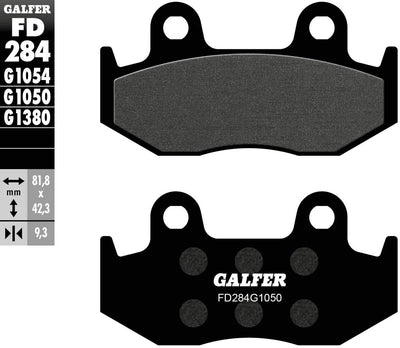 Galfer brake pads fd284 brake pad fd284 g1050 organic scooter