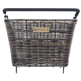 Basil fietsmand cento rattan look multi system 41 x 25 x 12 cm - bruin - afbeelding 2