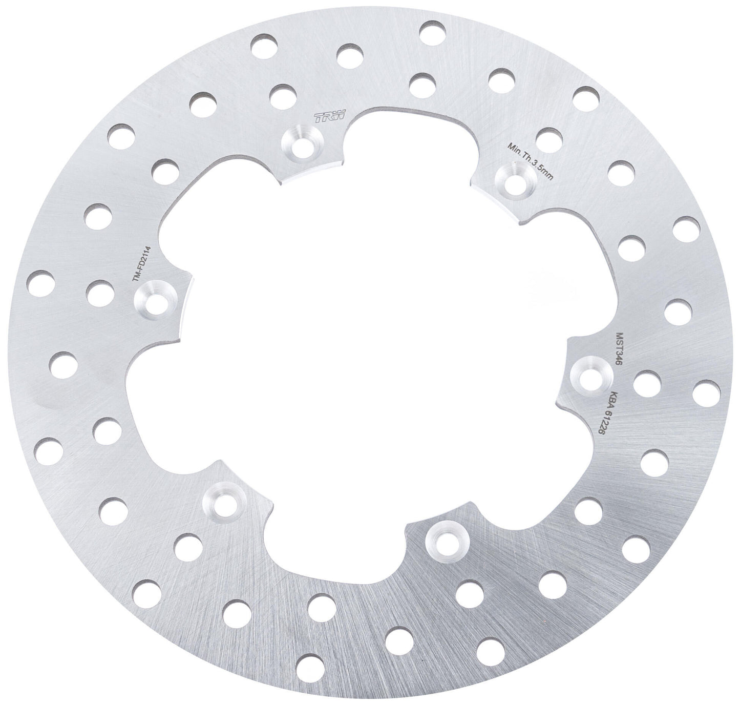 TRW Rotor MST346 Rigido