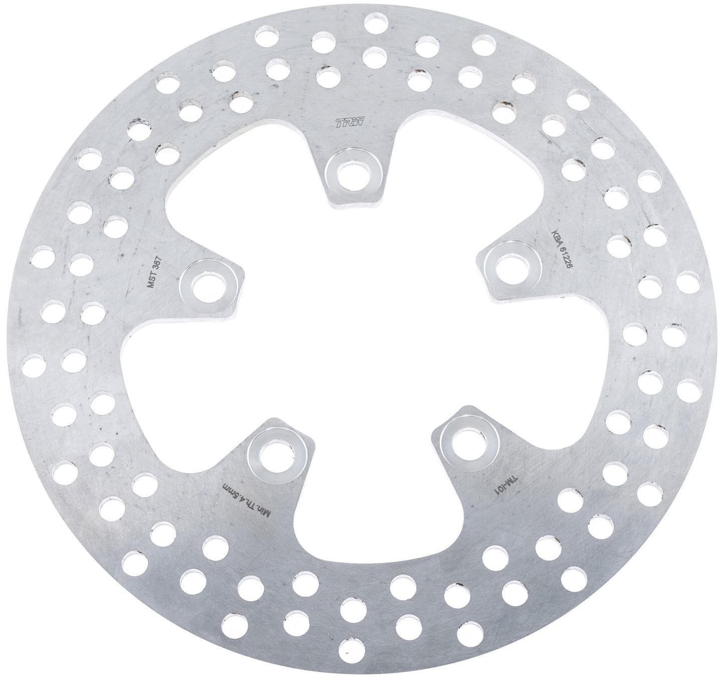 Trw bremsscheibe mst367 rotor mst367 rigid