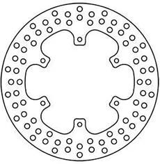 Trw remschijf mst369 rotor mst369 rigid
