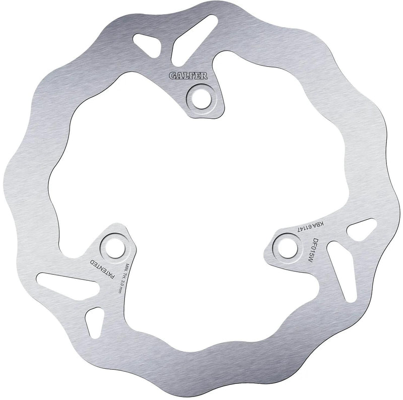 Disco de freno galfer wave df015 rotor df015 typw w rígido