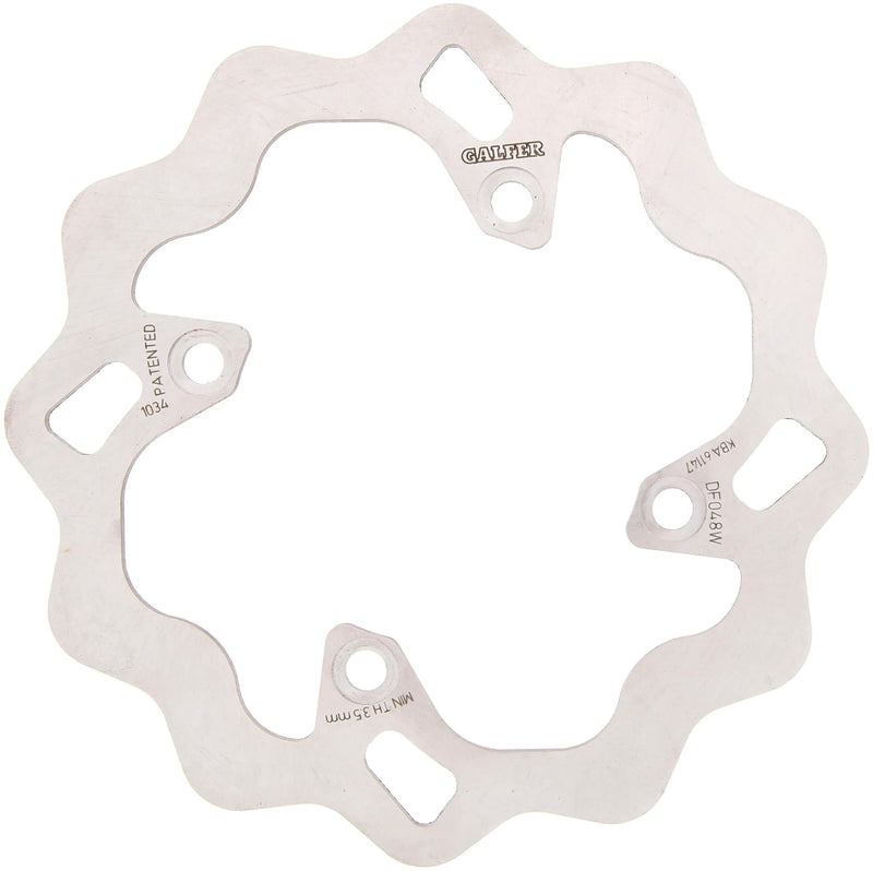Disco de freno galfer wave df048 rotor df048 tipo w rígido
