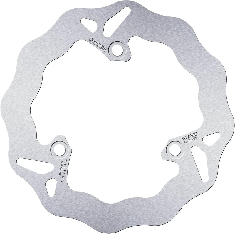 Disco de freno galfer wave df071 rotor df071 tipo w rígido