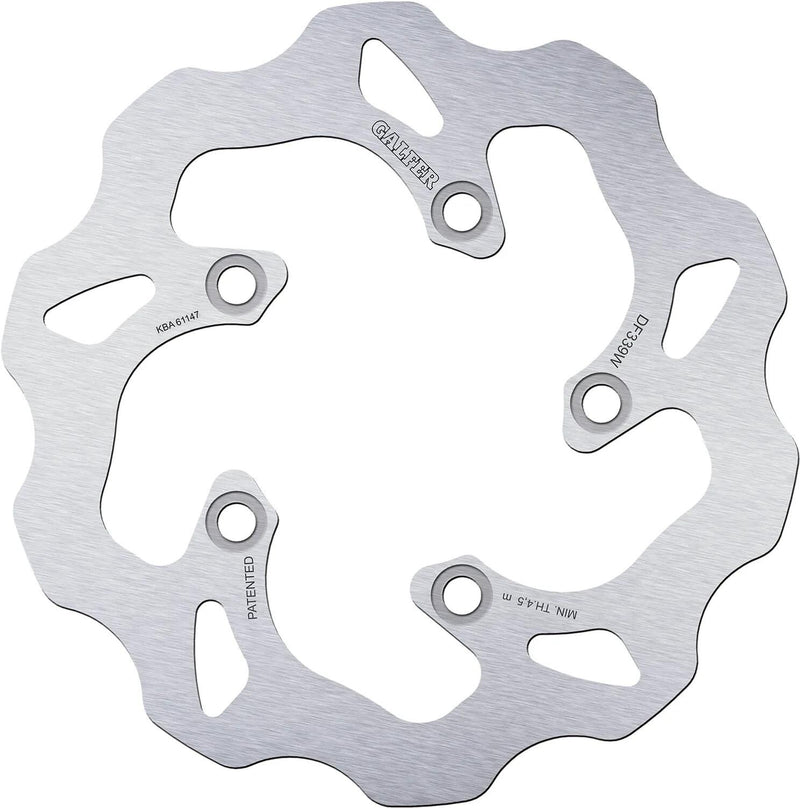 Disco de freno galfer wave df339 rotor df339 tipo w rígido