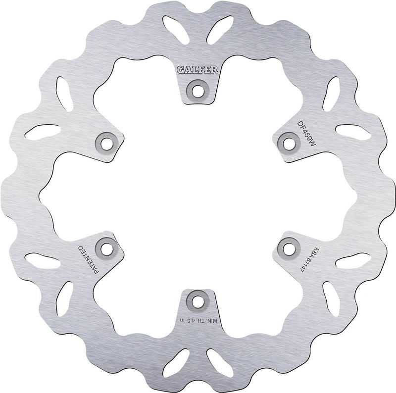 Disco de freno galfer wave df459 rotor df459 tipo w rígido