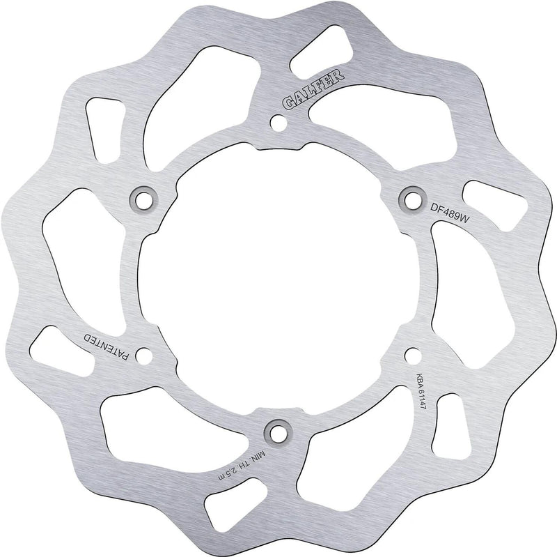 Disco de freno galfer wave df489 rotor df489 ws camareros rígidos offroad.