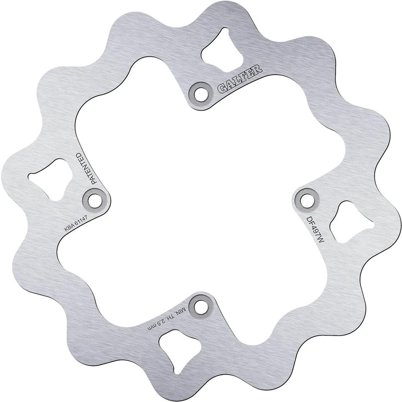 Disco de freno galfer wave df497 rotor df497 tipo w rígido mx offroad