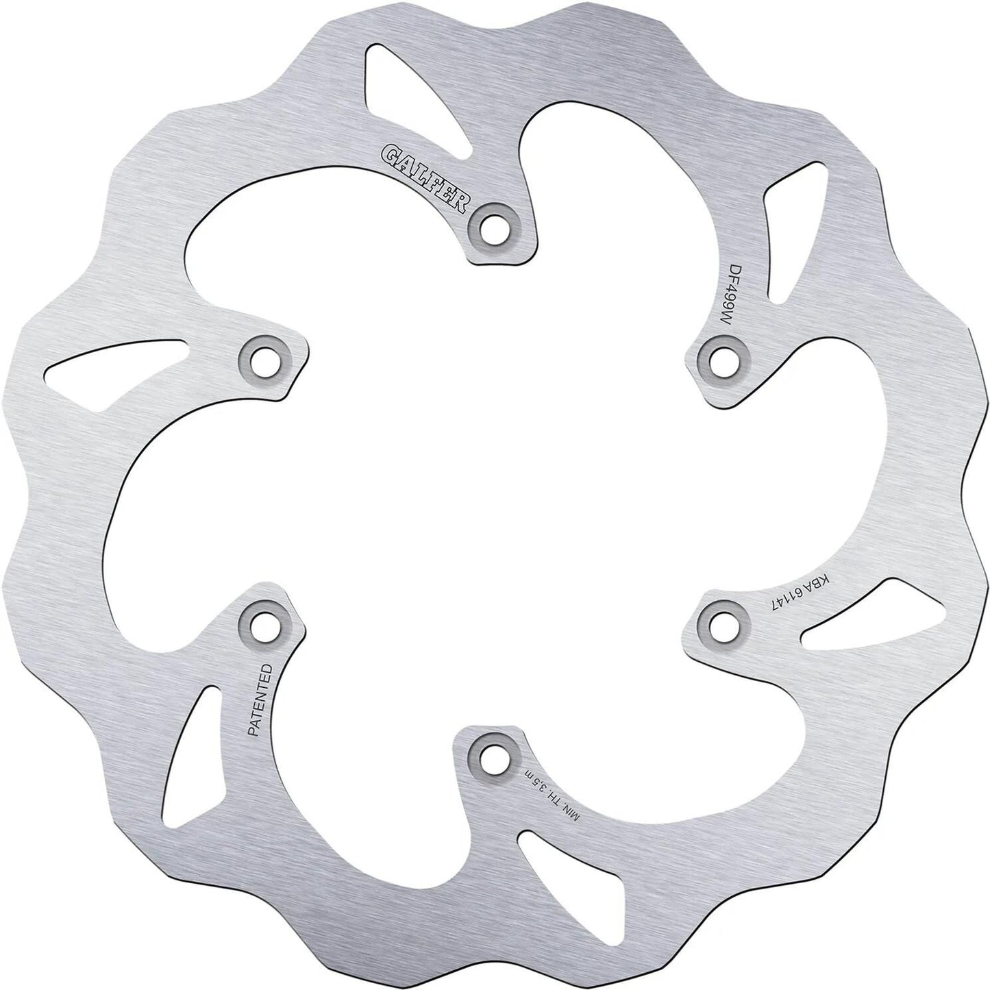 Galfer remschijf df499 rotor df499 type w offroad rigid