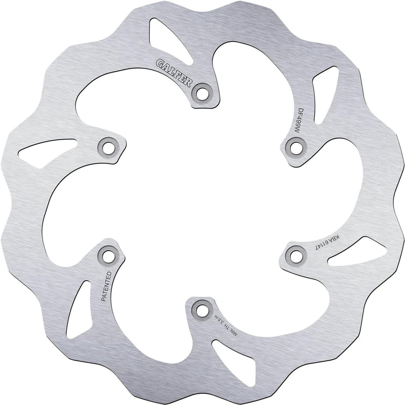 Disco de freno Galfer wave df499 rotor df499 tipo w rígido todoterreno