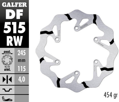 Disco freno Galfer golf df515 wave rotor df515 rw offroad rigido gr.