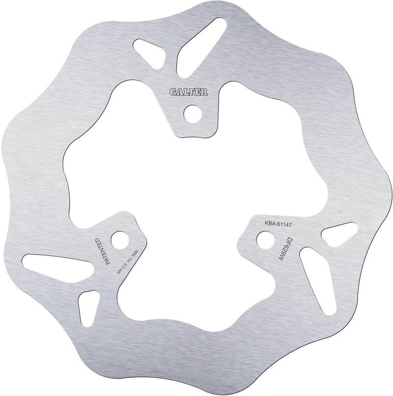 Disco de freno galfer df629 rotor df629 tipo w rígido