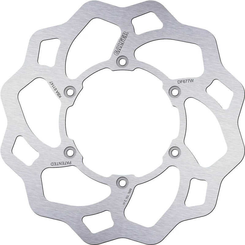 Disco de freno Galfer golf df677 rotor df677 tipo w rígido todoterreno