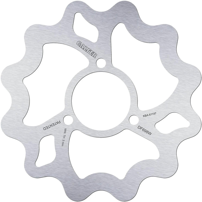 Disco de freno galfer golf df698 rotor df698 tipo w rígido
