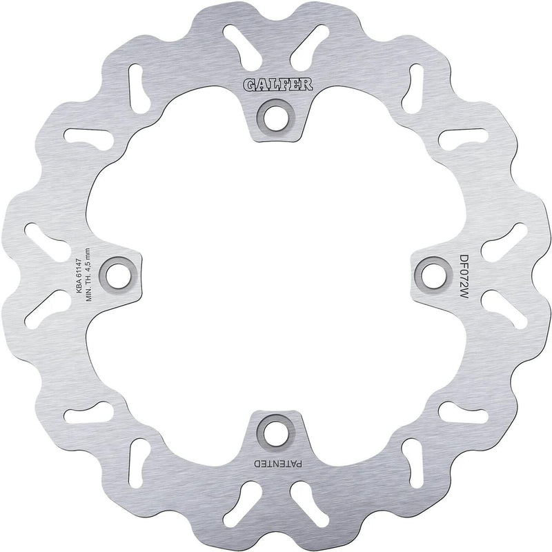 Disco freno Galfer Wave df072 rotore df072 tipo w rigido