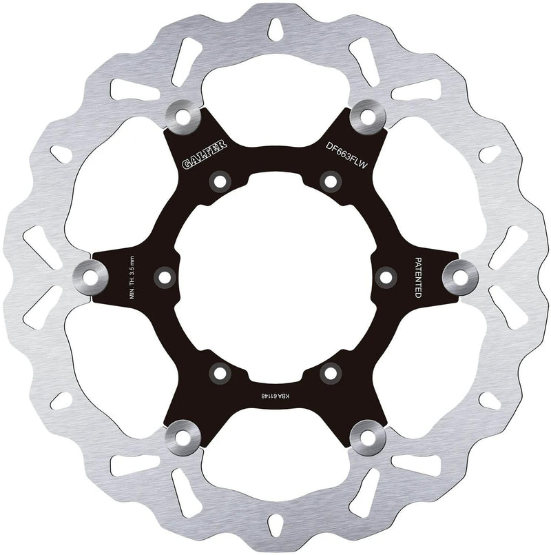 Disco de freno Galfer wave df663 rotor df663 flw flotante offroad