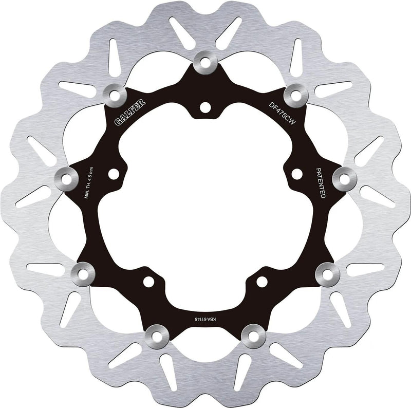 Disco freno Galfer Wave df475 rotore df475 tipo cw flottante