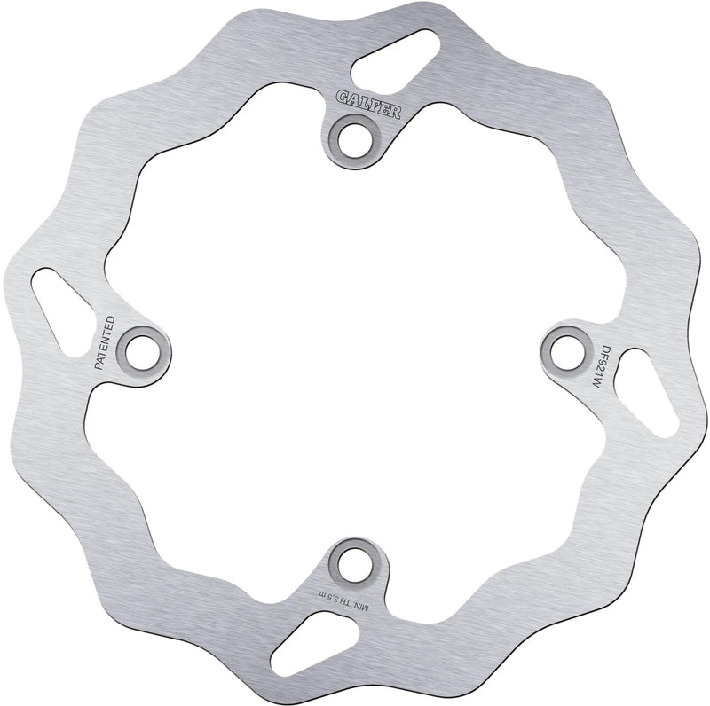Disco de freno Galfer wave df921 rotor de onda df921 tipo w rígido todoterreno