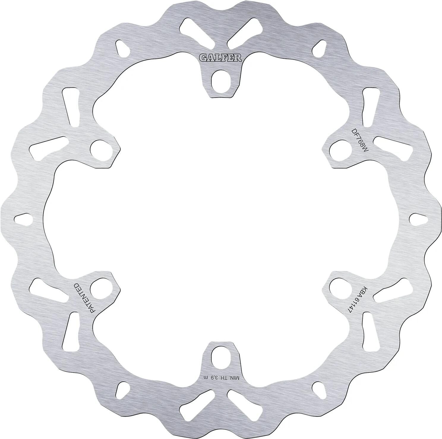 Galfer remschijf df768 rotor brake rotors starr r90r