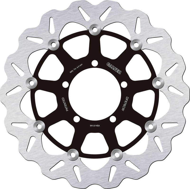 Disco de freno Galfer wave df876 rotor df876 tipo cw flotante