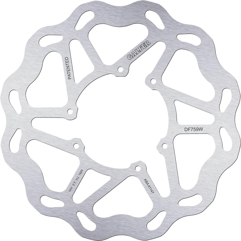 Disco de freno galfer wave df759 rotor df759 tipo w rígido