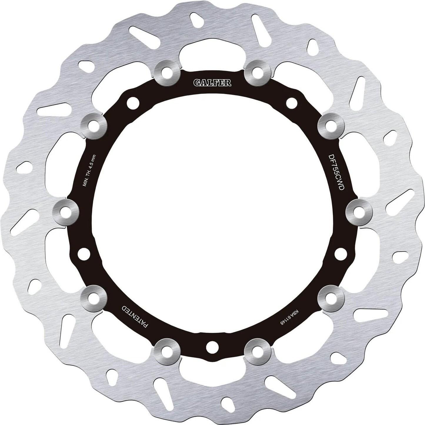 Galfer remschijf df 755 rotor brake rotors floating right