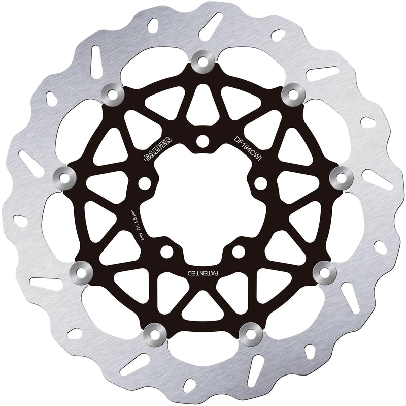 Disco de freno galfer wave df194 rotor rotores de freno flotantes izquierda