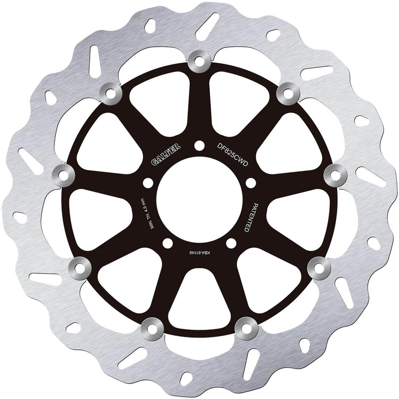 Disco de freno galfer golf df825 rotor df825 tipo cw flotante derecho