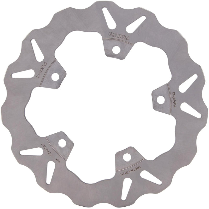 Disco de freno galfer golf df669 rotor df669 tipo wa rígido