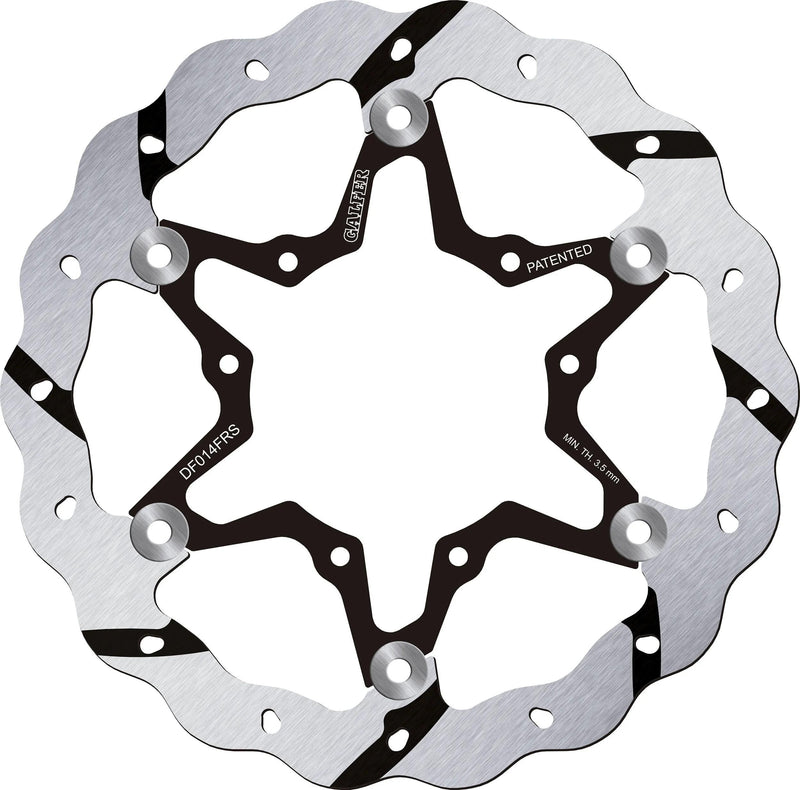 Disco de freno galfer wave df014 rotor df014 frs offr.overs.float.gr.