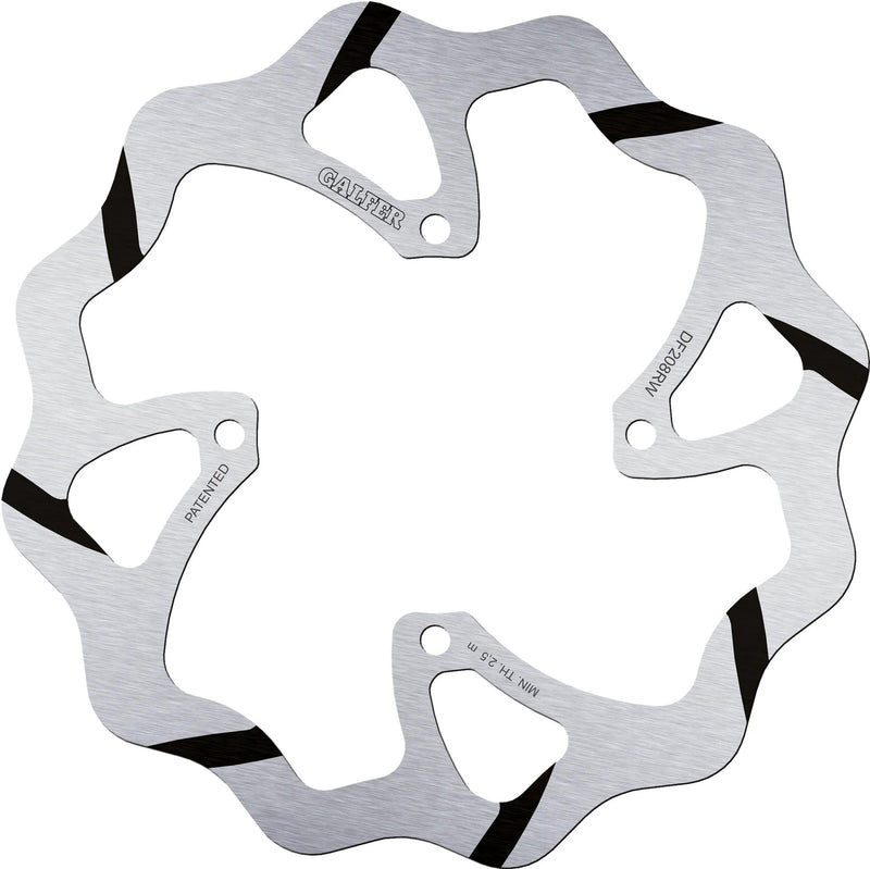 Galfer remschijf df208 rotor brake rotors starr grooved