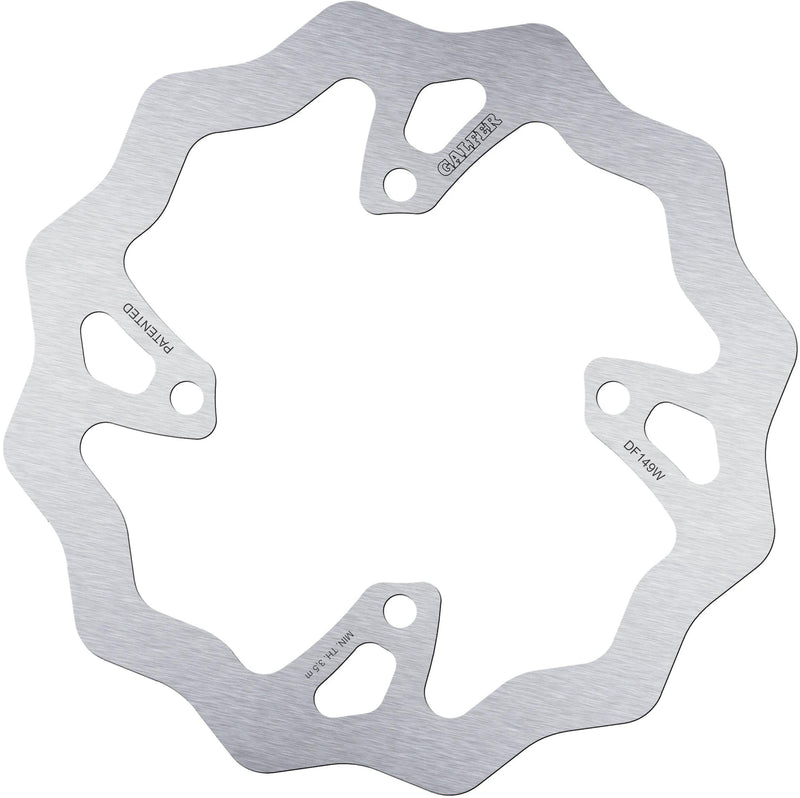 Disco de freno Galfer golf df149 rotor ondulado df149 tipo w rígido todoterreno