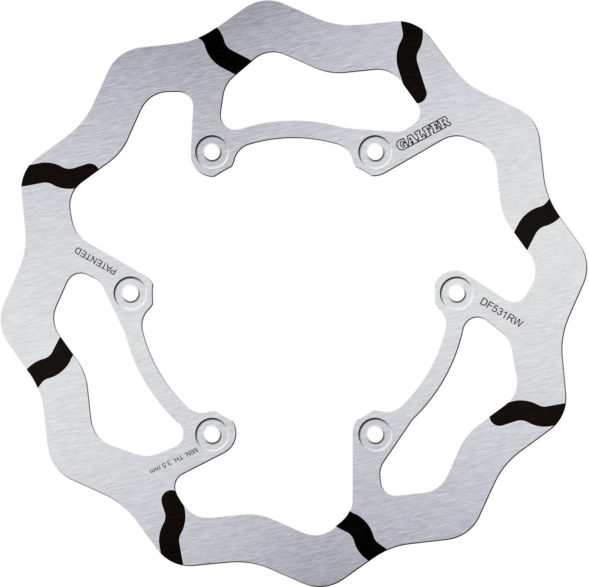 Galfer remschijf df531 wave rotor df531 rw offroad rigid gr.