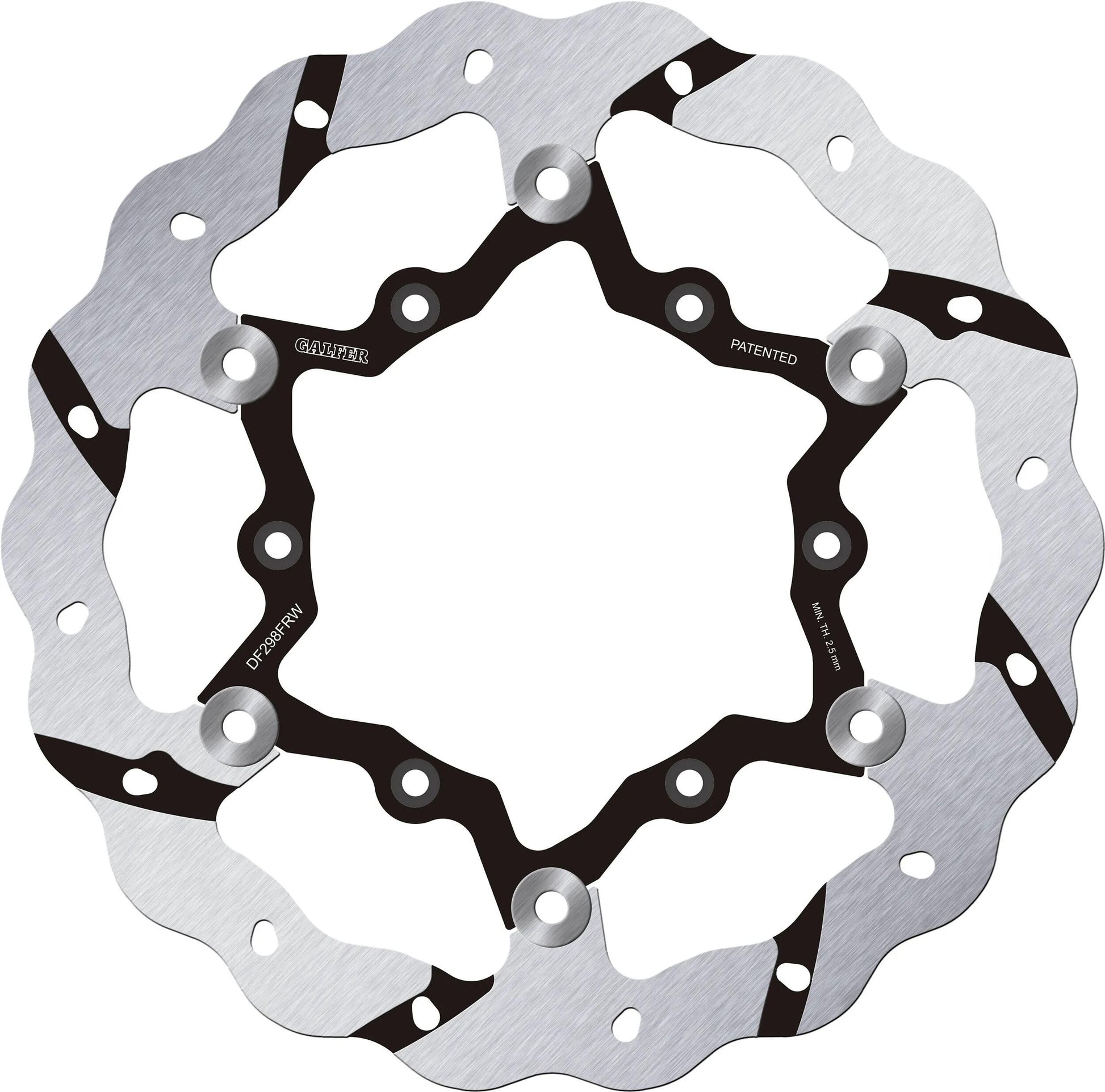 Galfer remschijf df298 wave rotor df298 frw offroad floating gr.