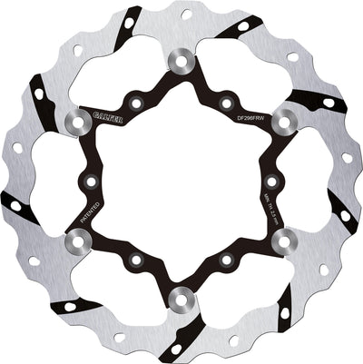 Disco de freno galfer golf df296 wave rotor df296 frw offroad flotante gr.