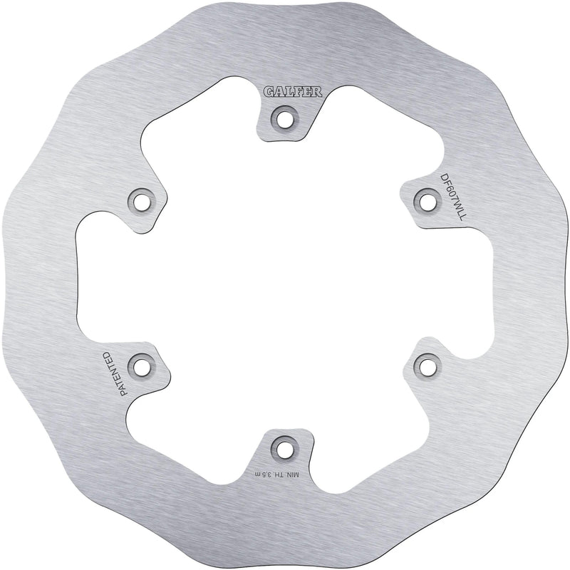 Disco de freno galfer wave df607 rotor df607 hw offroad rígido tiburón