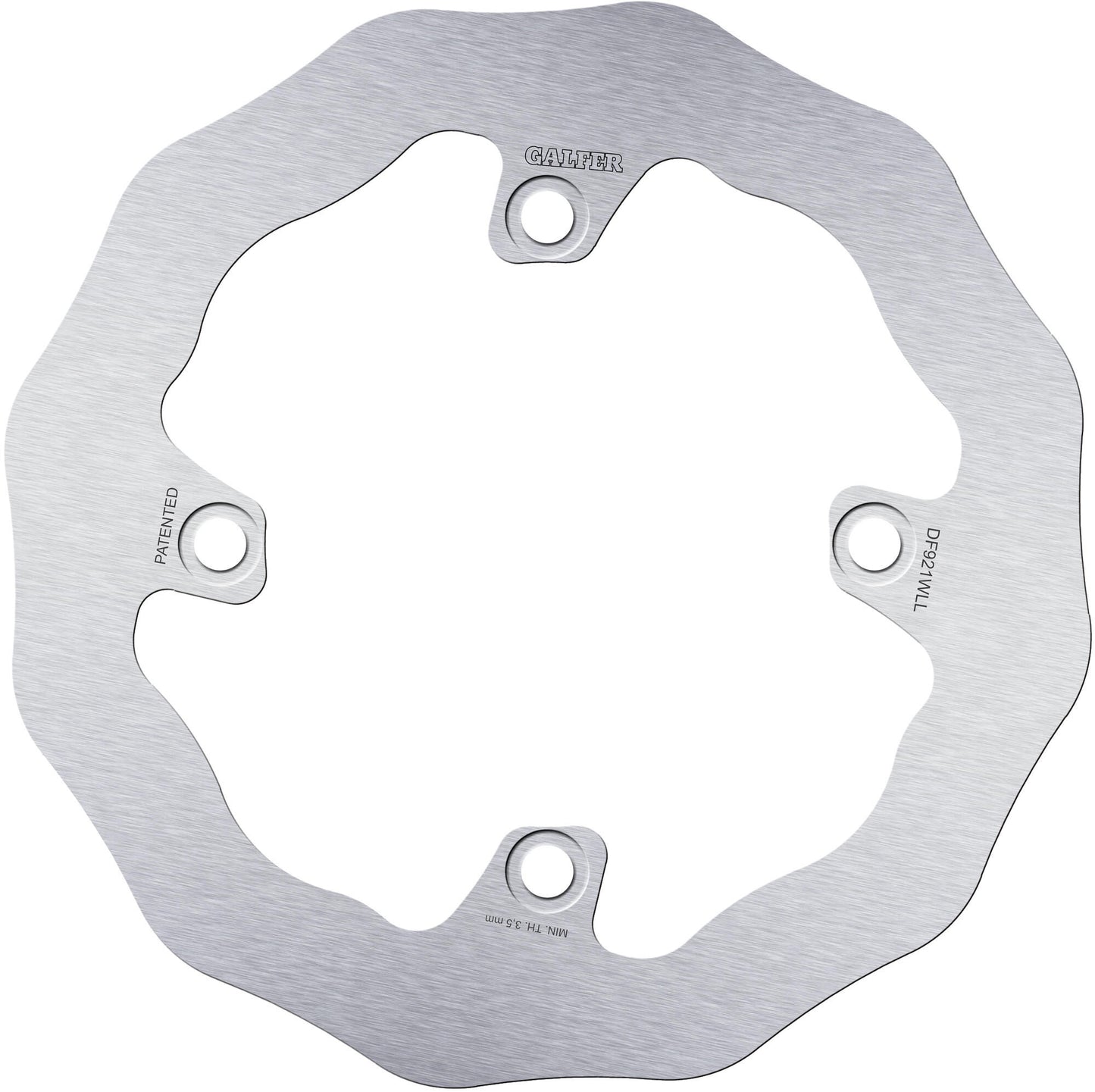 Galfer bremsscheibe df921 wave rotor df921 wll offroad rigid muddy