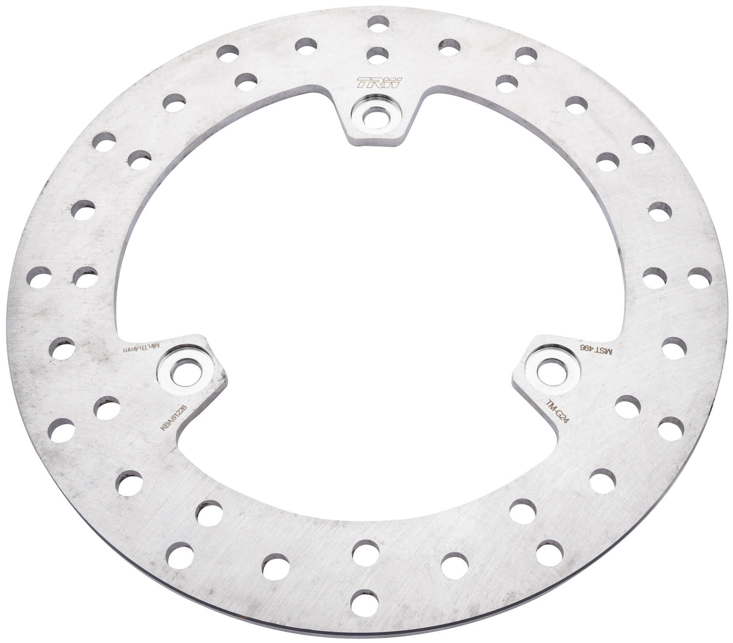 Trw bremsscheibe mst496 rotor mst496 rigid
