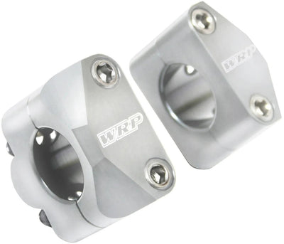 Wrp - set di morsetti manubrio racing wrp pro mount set di morsetti pro mount wrp alu silver