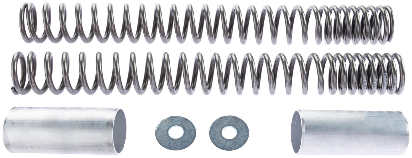 Wirth gabelfedernsatz fork spring set 2082 polished,cover 1323