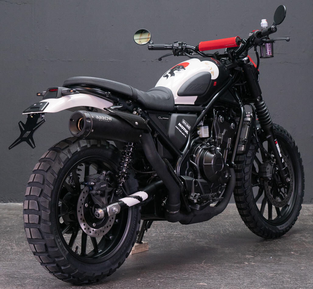 Motoismo de transporte de placas mi Honda CL500