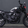 Motoismo delantero de barro mi Honda CL500