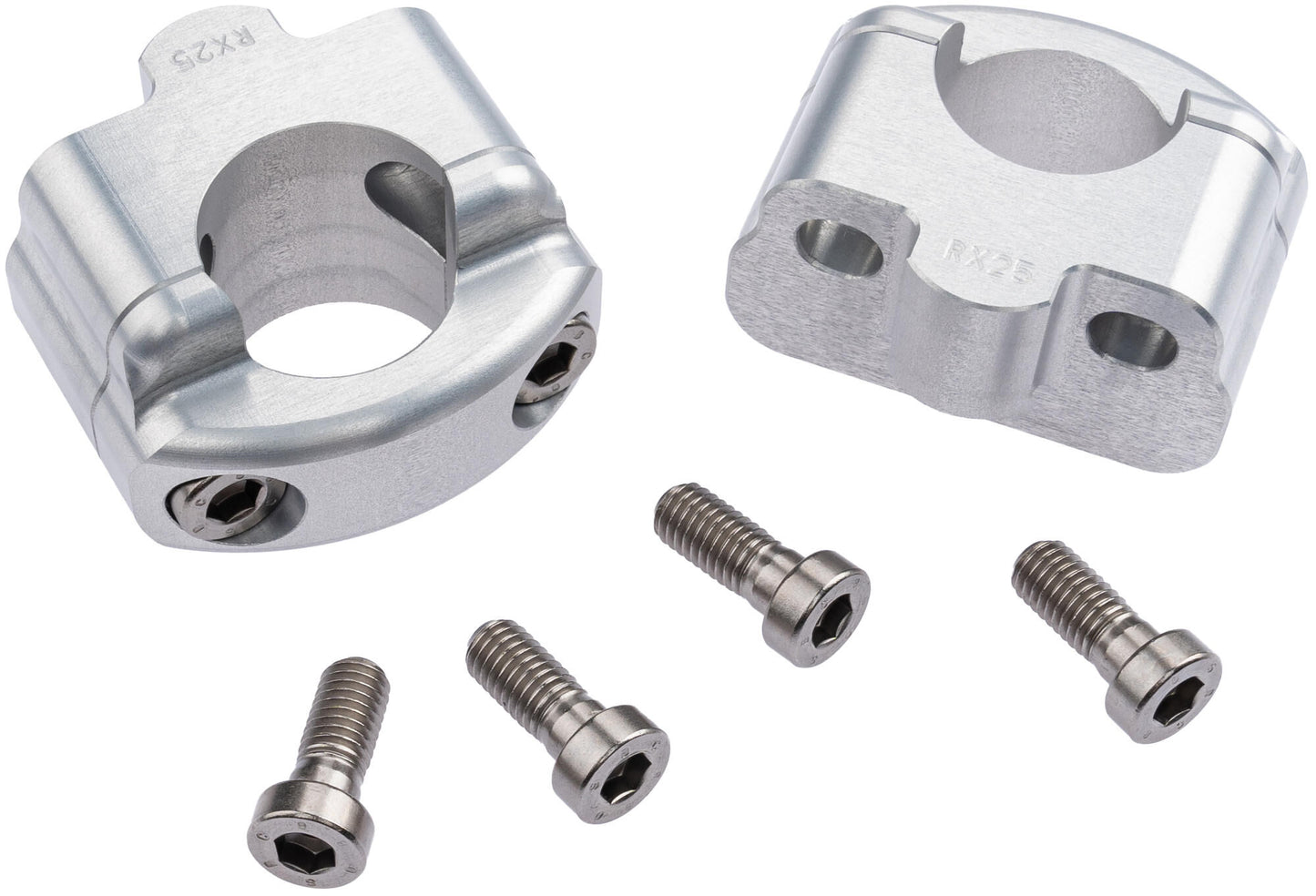 Lsl stuurklemstuk x-bar adapter rise up 22-28.5mm +25 si