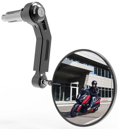 Oxford Handlebar Mirror Aluminum Black Left