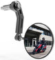 Oxford Handford Mirror Alluminio Nero a sinistra